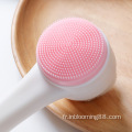 Brosse à visage de nettoyage en silicone doux brosse nettoyante pour le visage